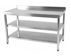 Çalışma Tezgahı Ara ve Taban Raflı 150x70x85 cm