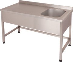 Evye Bulaşık Yıkama Tekli Evye Etekli 150x60x85 cm