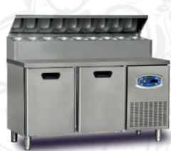 2 KAPILI PİZZA HAZIRLIK BUZDOLABI  MAKE-UP