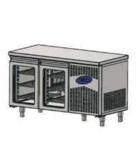 Tezğah Tipi 70 Cm Cam Kapılı Buzdolabı (2 KAPILI )