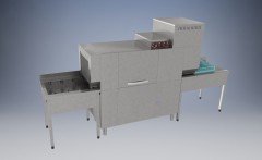 Bulaşık Yıkama Makinesi Sanayi Tipi 2000 Tabak Konveyörlü Kurutmalı